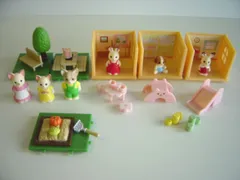 ♯Hvi04Gz シルバニアファミリー つながるお部屋 シリーズ6 全6種