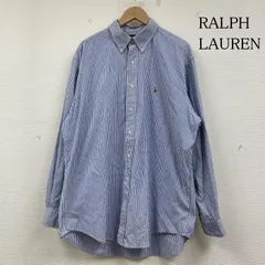 RALPHLAUREN ラルフローレン シャツ、ブラウス 長袖 90s YARMOUTH 長袖 オックスフォード ストライプ シャツ サイズ16 1/2-35