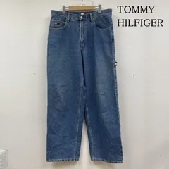 TOMMY HILFIGER トミーヒルフィガー パンツ デニム、ジーンズ 90s TOMMY JEANS デニム ペインター パンツ ジーンズ バギー 太め