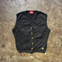 Vivienne Westwood RED LABEL◆ニットベスト(厚手)/00/ウール/NVY/17-12-122009 ヴィヴィアンウエストウッドRED LABEL ニットベスト VIVIENNE WESTWOOD