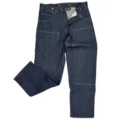 【正規販売】プリズンブルース　デニム ダブルニー　PRISON BLUES　Made In USA　RINCED 《新品未使用》