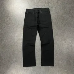 Levi's 513 Black Denim Pants Jeans Slim Straight リーバイス ブラックデニム スリムストレート ジーンズ ジーパン ストレート W31 31×32 PC9-08513-0124