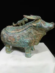 中国古美術 西周 青銅器 天鶏尊 禮器 酒器 神鳥造形 吉祥文様 古美術 旧蔵收 中国古美術 西周 青銅器 天鶏尊 禮器 酒器 神鳥造形 吉祥文様 古