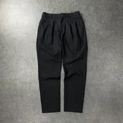 美USED BEAUTY&YOUTH UNITED ARROWS ビューティーアンドユース ユナイテッドアローズ スラックス テーパード パンツ ストレッチ ウール混 ブラック メンズ 1214-186-8659