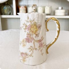 フランスアンティーク＊JAPY＊ジャピー＊ぼかしピンク1輪薔薇