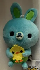 e-トイストーリー-　ダッキー＆バニー 　ぬいぐるみキーホルダー