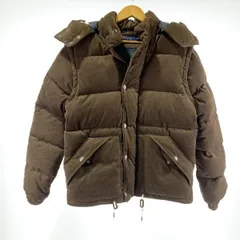 【中古】POLO RALPH LAUREN コンバーチブルコーデュロイダウンジャケット サイズXS ブラウン ポロ ラルフ ローレン[19]