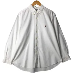 古着 ラルフローレン Ralph Lauren CLASSIC FIT 長袖 ボタンダウンシャツ メンズXL相当/eaa592530