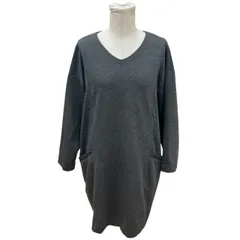 ⭐️新品⭐️Leilianレリアン　黒　七分袖チュニックワンピース　サイズ13＋ ⭐️新品⭐️Leilianレリアン 黒 七分袖チュニックワンピース