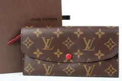 【超美品】LOUIS VUITTON ヴィトン モノグラム ポルトフォイユ エミリー 長財布 ブランドウォレット【TL84】
