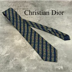 『Christian Dior』クリスチャンディオール 総柄ネクタイ