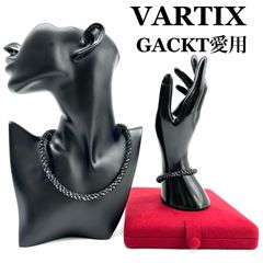 GACKT愛用 VARTIX バティックス ＃LUV 7mm ブラック ネックレス
