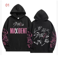 STRAY KIDS スウェットシャツ パーカー 秋冬 メンズ ユニセックス ニットリブ ボトム