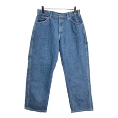 Dickies ディッキーズ ワーク デニム ペインターパンツ ブルー(メンズ W34 L30)中古 古着 V7222