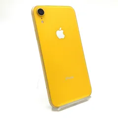iPhone XR 256GB イエロー docomo 白ロム 86%【難有】【最速発送】