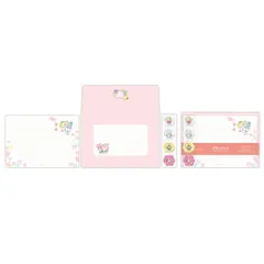 【メール便】仲良しともだち 手紙セット レターセット NTハート 日本ホールマーク 便箋封筒セット キャラクター グッズ のサムネイル