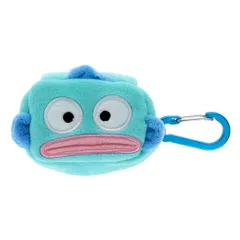 ハンギョドン ミニポーチ カラビナ付ふわミニポーチ NLC New Life Collection サンリオ サンスター文具 小物入れ キャラクター グッズ 