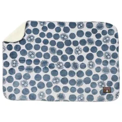 となりのトトロ ひざ掛け毛布 オパール加工ブランケット でこぼこクロスケ スタジオジブリ 丸眞 ウォーマー雑貨 防寒用品 キャラクター グッズ 