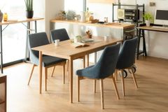 期間限定お値下中！PP樹脂製 椅子 オレンジ・ブルー ニコアンド 4脚