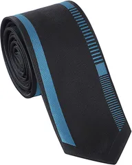 bubu o_hana(ブブ オーハナ) ネクタイ ナロータイ ナローネクタイ ビジネス フォーマル メンズ 細め スマート スリム (黒 （箱なし）Ver-3,  Free Size)