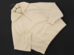 earth music&ecology アースミュージック＆エコロジー ハーフジップ タートルネック トレーナー スウェット sizeF/アイボリー ◇■ レディース