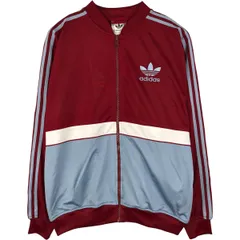 古着 90~00年代 アディダス adidas バックロゴ ジャージ トラックジャケット メンズM相当 ヴィンテージ/eaa590812