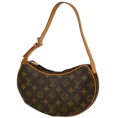 ルイ・ヴィトン Louis Vuitton ポシェット クロワッサン ワンショルダー ショルダーバッグ モノグラム ブラウン M51510 レディース 【中古】