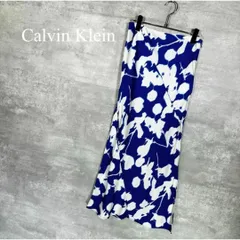 『Calvin Klein』カルバンクライン (36) 総柄ロングスカートのサムネイル
