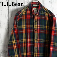 L.L.Bean エルエルビーン スライトリーフィット チェックネルシャツ