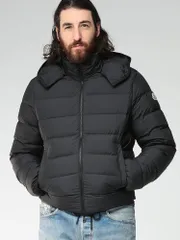 MONCLER (モンクレール) フード着脱 マット フルジップ ダウンジャケット