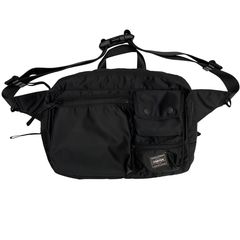 Porter COMPART Men's Shoulder Bag/Messenger Bag, Black (201goods-790)