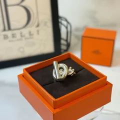 美品HERMESシルバー クロワゼット リング50 山田涼介着用 エルメス 美品HERMESシルバー クロワゼット リング50 山田涼介着用 エルメス