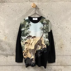 BALLANTYNEカシミヤ100％動物柄ニットのサムネイル