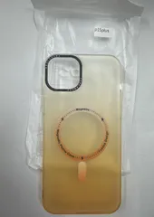 ケース MagSafe対応 15Plus  グラデーションカラー 耐衝撃 透明 マグネット吸着 スマホカバー おしゃれ 保護ケース