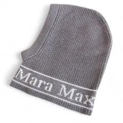 マックスマーラ MAX MARA バラクラバ GONG ゴング ニット帽 ニットキャップ ネックウォーマー イタリア製 国内正規 ベージュ系のサムネイル