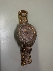 RODANIA ロダニア1/10 ozメープルリーフ金貨文字盤 腕時計 クォーツ