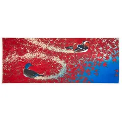 川端龍子　「鶴」　水墨画　落款印付き 川端龍子 「鶴」 水墨画 落款印付き