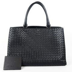 BOTTEGA VENETAスモール イントレチャート ファスナー トートバッグ