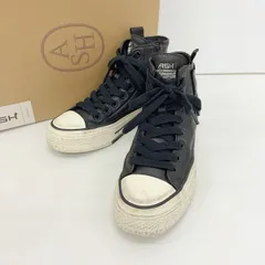 JUNYA WATANABE ASH ジュンヤワタナベ アッシュ スニーカー シューズ ハイカット 厚底 古着 レディース サイズ37 ブラック 靴 IF17217■のサムネイル