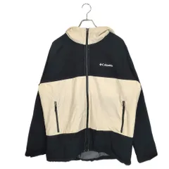 COLUMBIA コロンビア ナイロン ジャケット マウンテンパーカー 222 PM3389 XL ブラック/ベージュ メンズ
