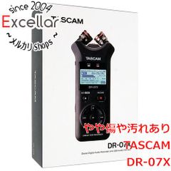 [bn:11] TASCAM　リニアPCMレコーダー　DR-07X 元箱あり