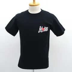 MOBB / モブ ◆ハート ドリップ Tシャツ/プリント/ブラック/サイズM 25MB-SS-M26-BK 【メンズ/MEN/男性/ボーイズ/紳士】 メンズファッション【中古】 
