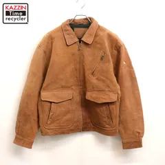 00s セントジョンズベイ B3型 レザー フライトジャケット L 茶 7215