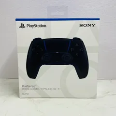 PS5 DualSense ワイヤレスコントローラー CFI-ZCT1J01 （ミッドナイトブラック） 箱付属品有り