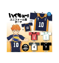 ハイキュー！！ ユニフォーム型ポーチ 全5種セット
