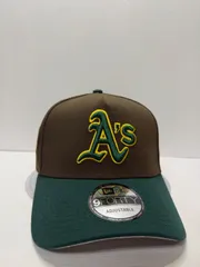 Newera オークランドアスレチックス 30thアニバーサリー 9forty A-FRAME スナップバックキャップ ツートンカラー
