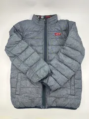 Levi’s リーバイス リバーシブル ダウンジャケット デニム風 Mサイズ150/72