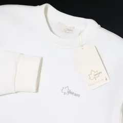 ★ロゴス LOGOS DAYS アウトドア 新品 メンズ ダンボールニット スウェット トレーナー シャツ 白 L [SMSKLD267-WHT-L]一 三 弐★QWERのサムネイル