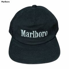 FBT1a コーデュロイ マルボロ カントリーミュージック 90s ヴィンテージ Marlboro Country Music Logo Embroidery Corduroy Cap Trucker Cap