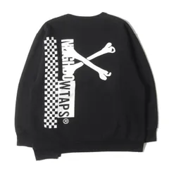 WTAPS クロスボーン柄 スウェット ブラック W)taps - Wtaps クロスボーンスウェット 黒の通販 by はるこ's